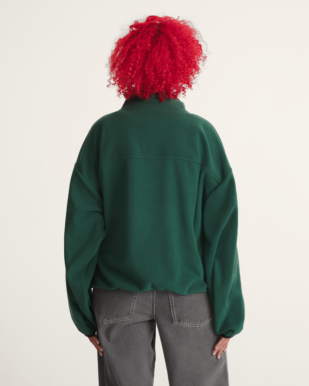 Check Mark Polar Sweatshirt in Emerald Green | Vans outlet