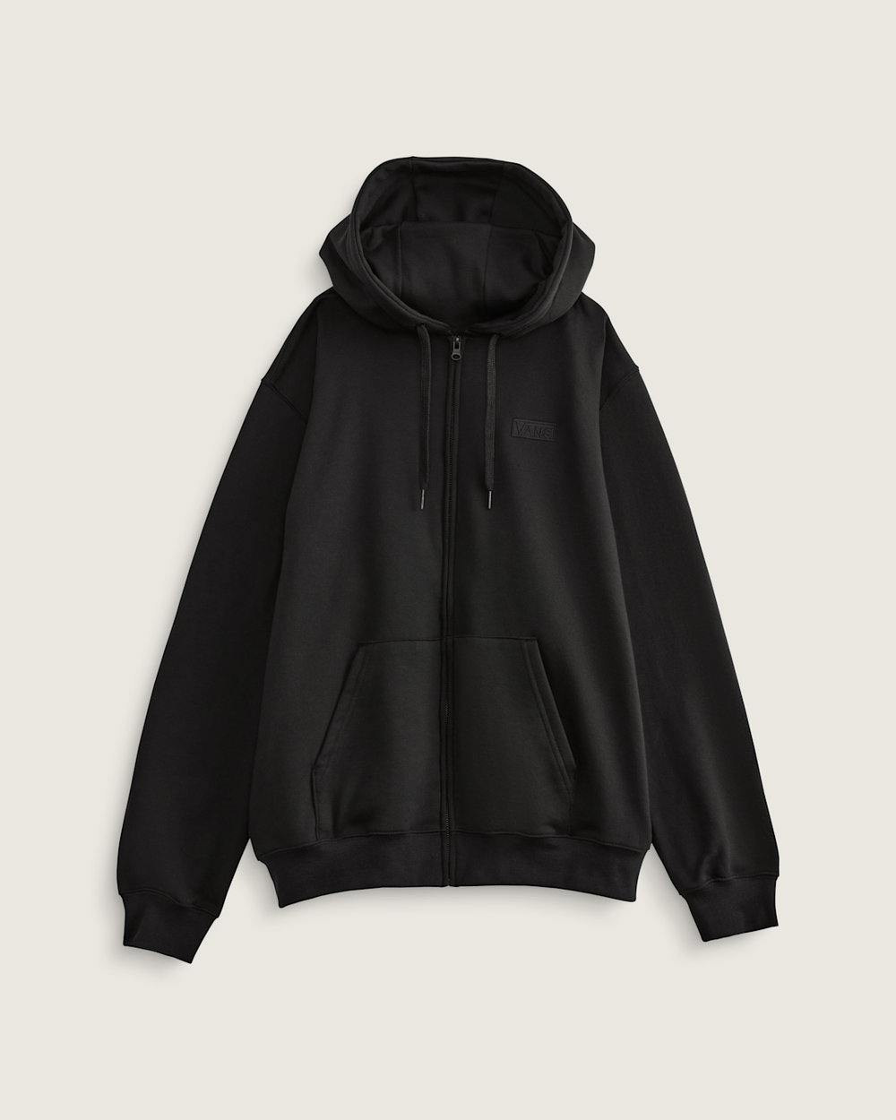 Core Basic Full Zip Hoodie in Black | Vans sale