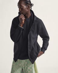 Core Basic Full Zip Hoodie in Black | Vans sale