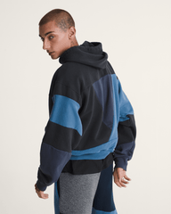Waffle Shop Reimagined Pieced Hoodie in Blue | Vans on sale