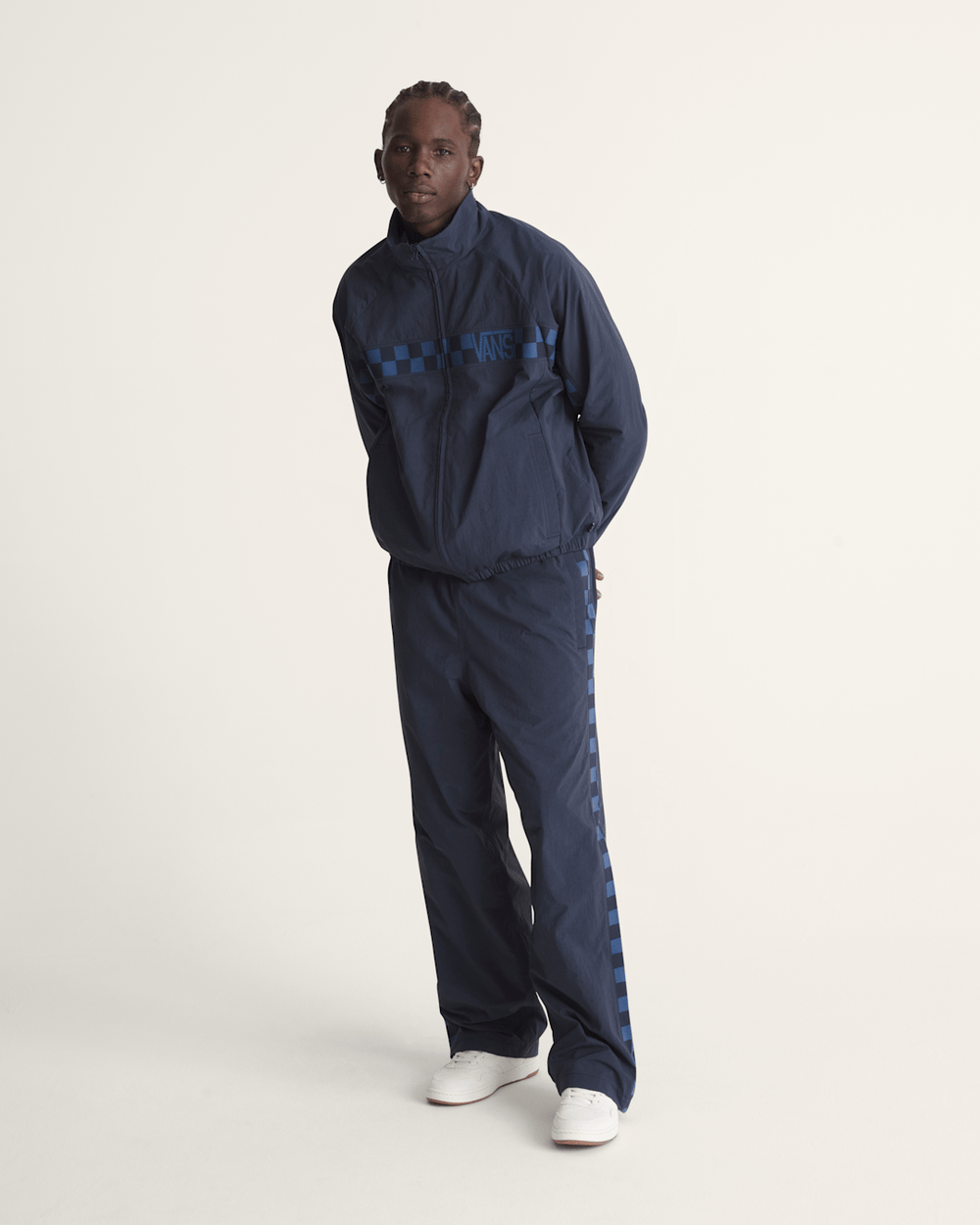 Ronnie Track Jacket in Parisian Night Blue | Vans online