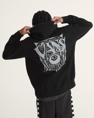 Waffle Shop Optic Eye Pullover Hoodie in Black | Vans outlet