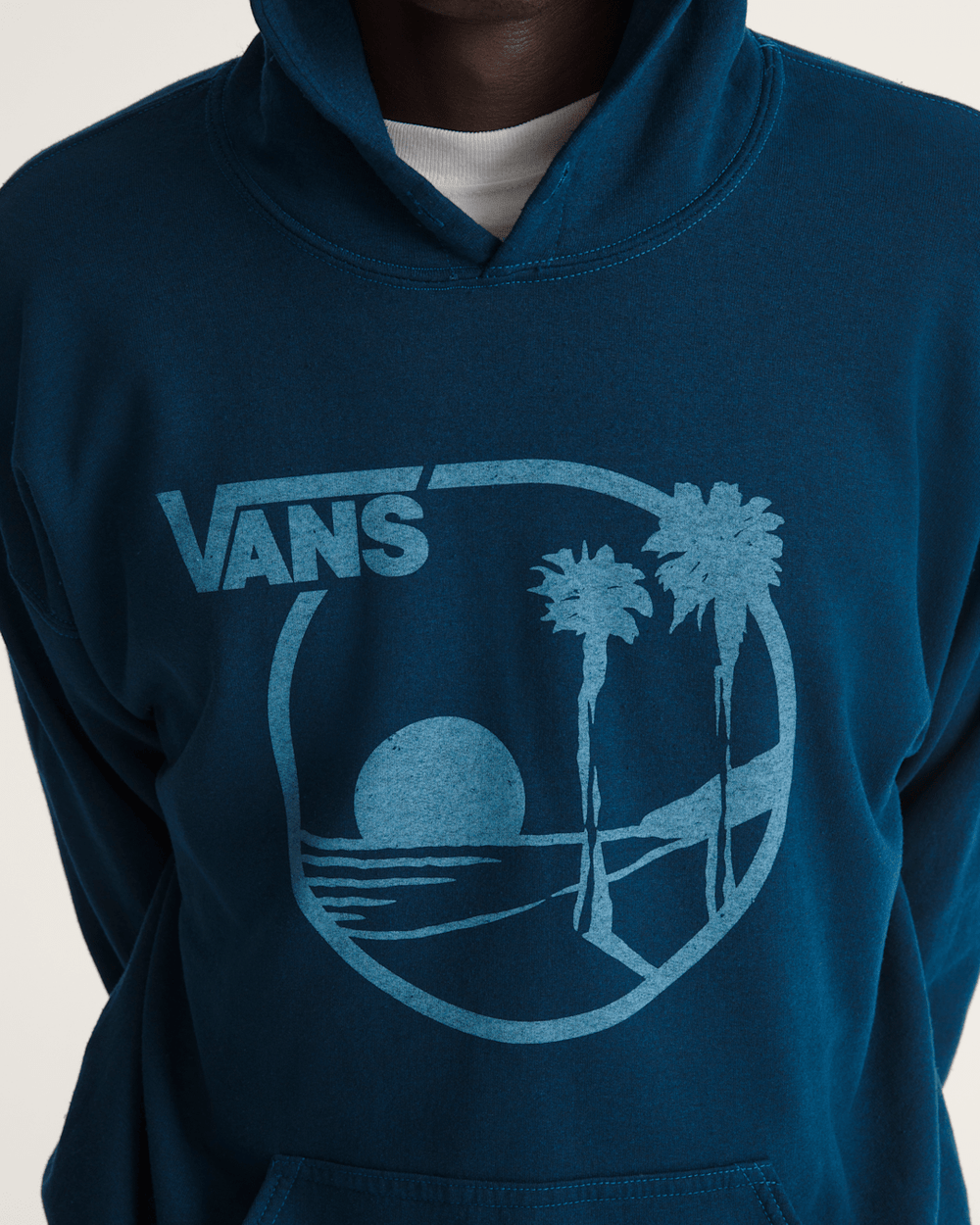 Waffle Shop Sun Vans Style Pullover Hoodie in Navy Blue | Vans online