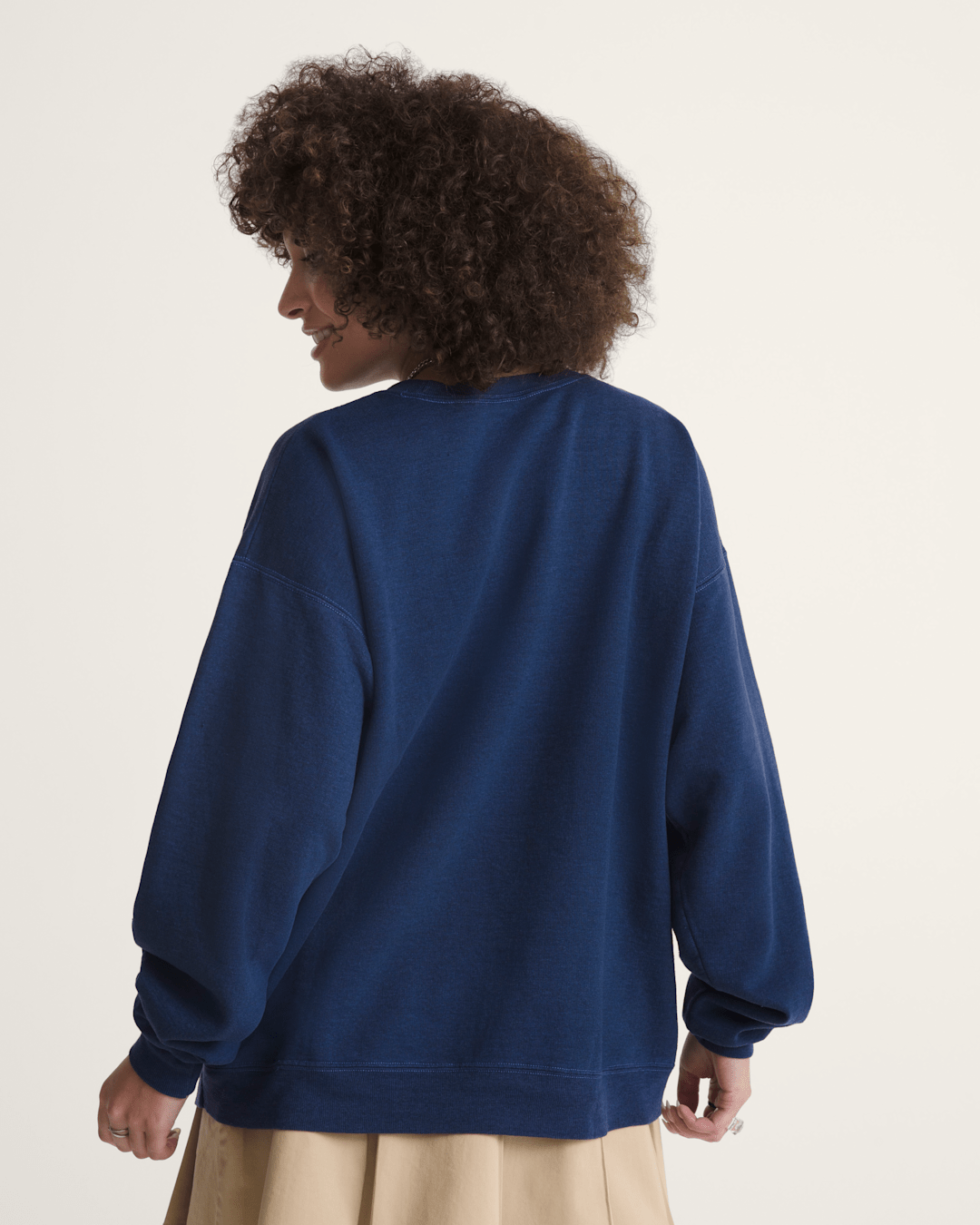 Waffle Shop Off the Clock Crew Sweatshirt in Navy Blue | Vans near me