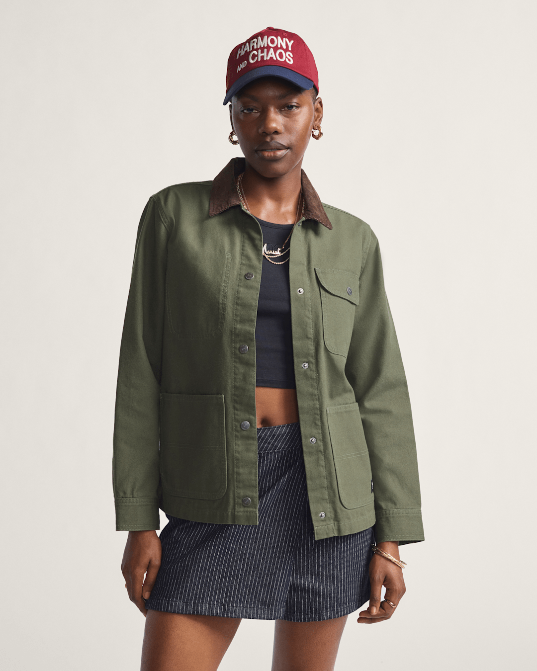 Drill Chore Coat in Green | Vans sale