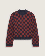 Cameron Sweater in Checkerboard Blue / Red | Vans near me