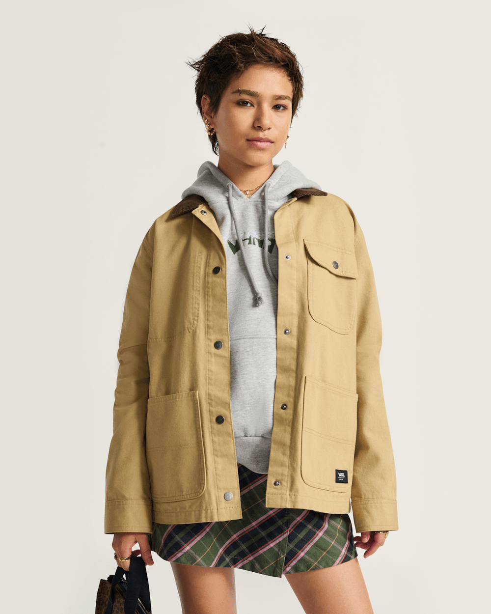 Drill Chore Coat in Tan Brown | Vans sale