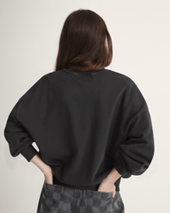 Retro Crew Sweatshirt in Black | Vans discount