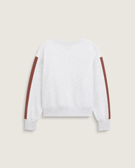 Faster Crew Sweatshirt in Heather White / Port Royal Red | Vans near me