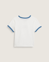 Circle V Ringer Tee in Egret | Vans outlet
