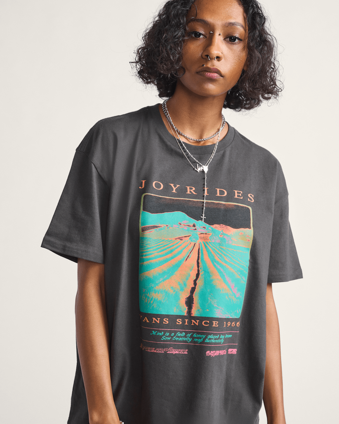 Honeyfields T-Shirt in Faded Black | Vans discount