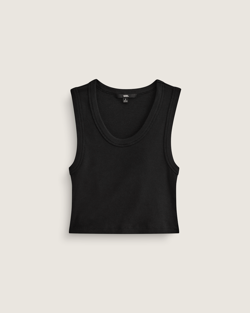 Drew Rib Tank Top in Black | Vans online