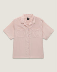 Cassidy Camp Shirt in Sepia Rose Pink | Vans near me