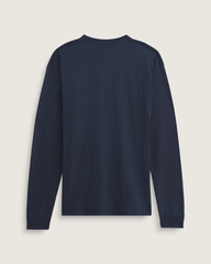 Blur Drop Long Sleeve T-Shirt in Navy | Vans on sale