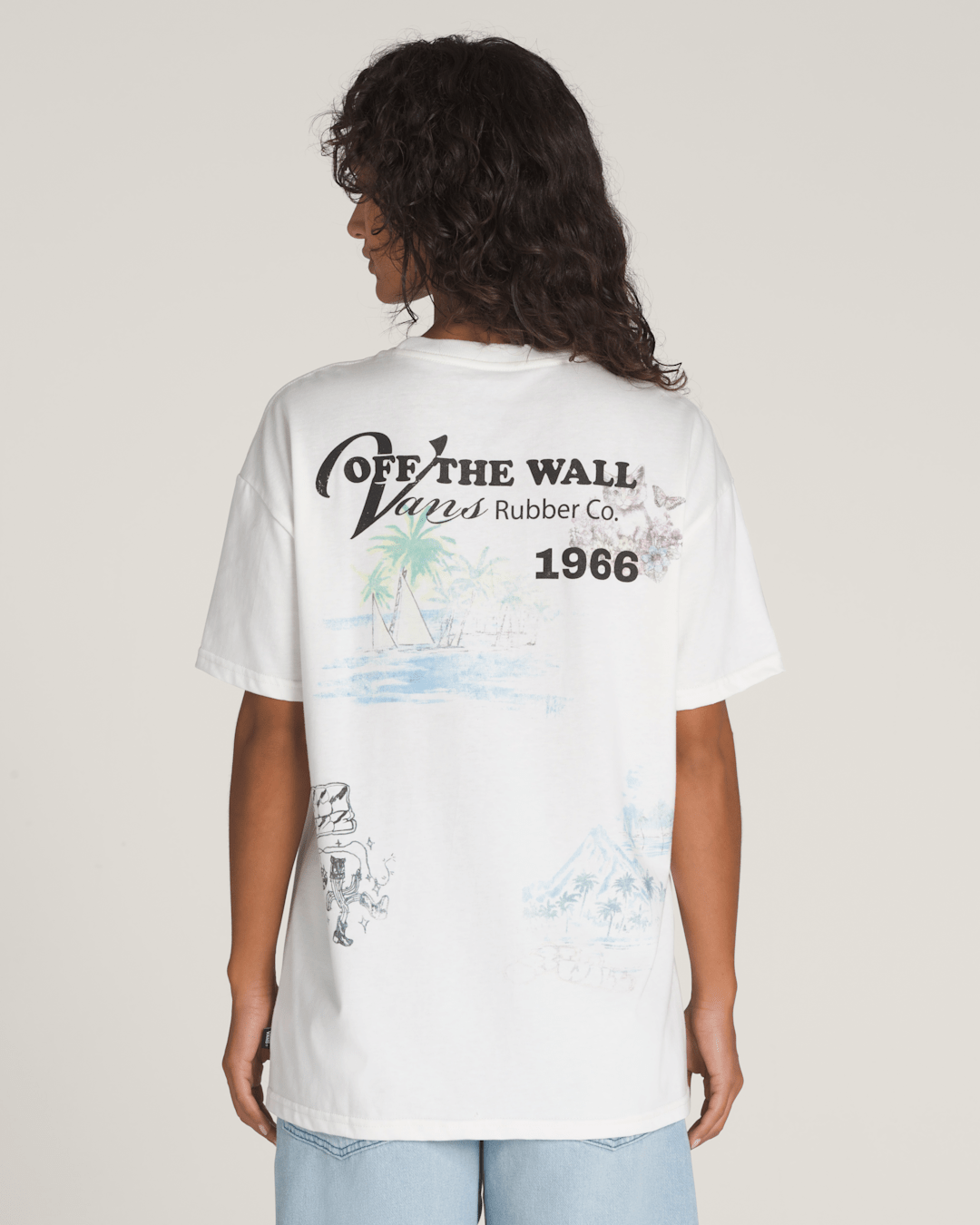 Vintage St. Vans T-Shirt in White | Vans discount
