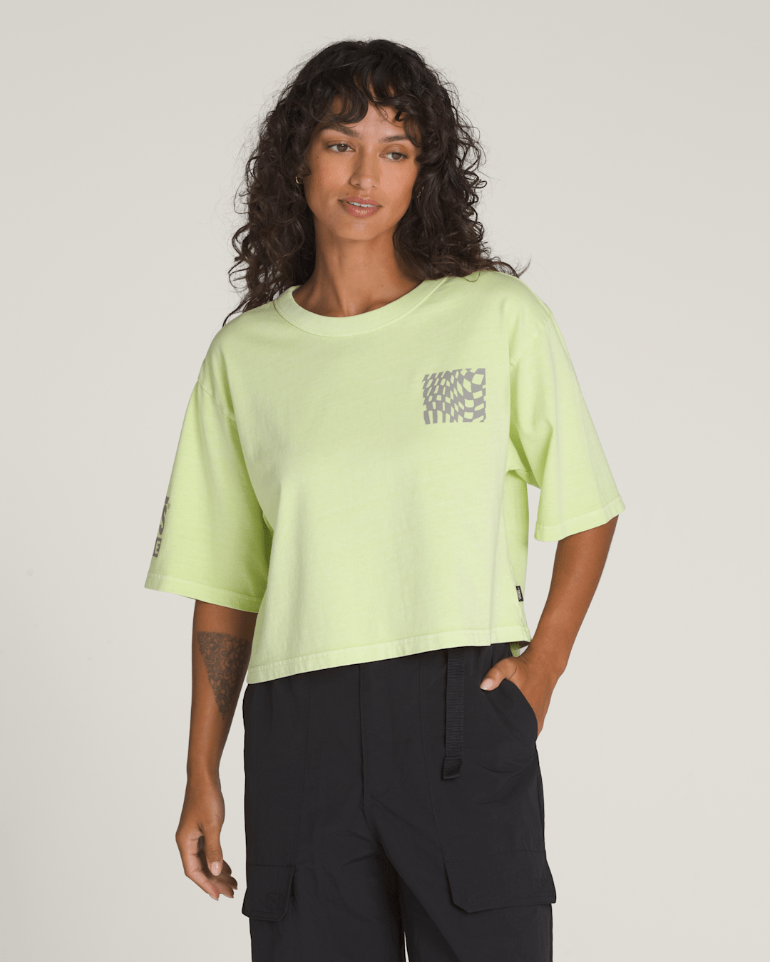 Big Cypress T-Shirt in Shadow Lime Green | Vans discount