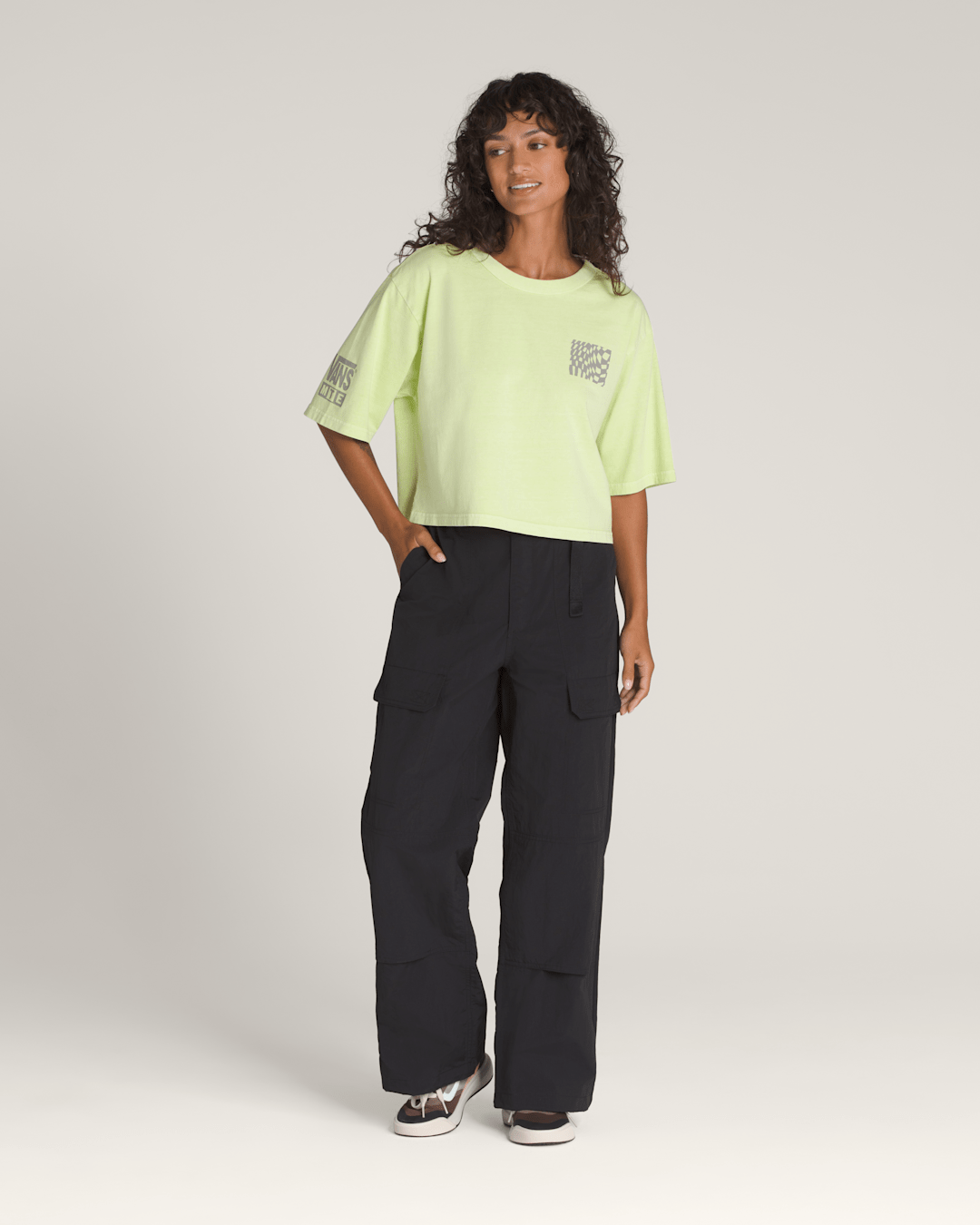 Big Cypress T-Shirt in Shadow Lime Green | Vans discount