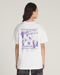 Firemade T-Shirt in White / Purple | Vans sale