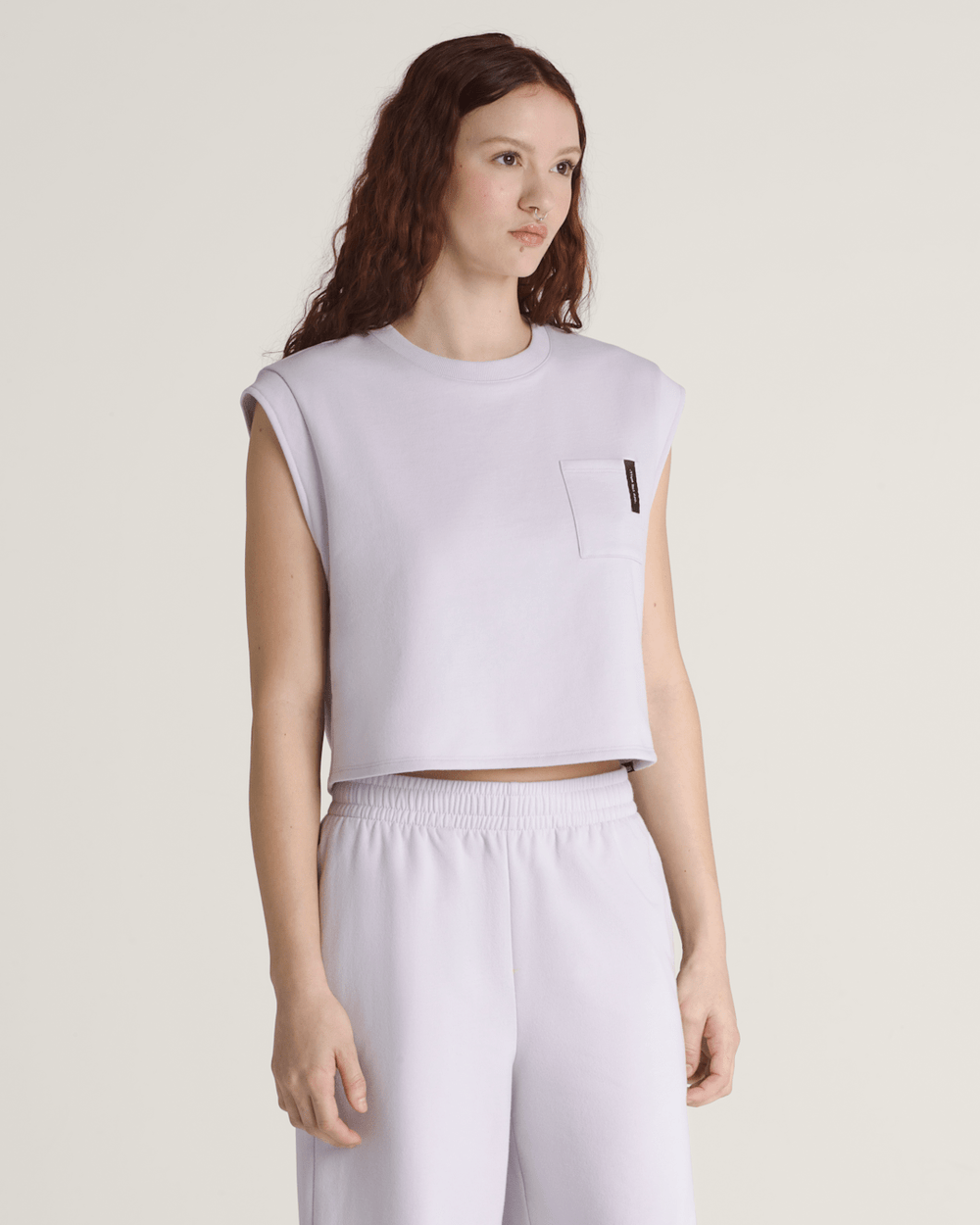 Bryn Sleeveless Top in Evening Haze Grey | Vans discount