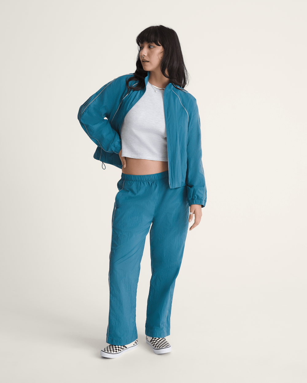 Nyla Track Pants in Stv Navy Blue | Vans on sale