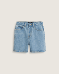 Check-5 Mid Rise Shorts in Stonewash Blue | Vans discount