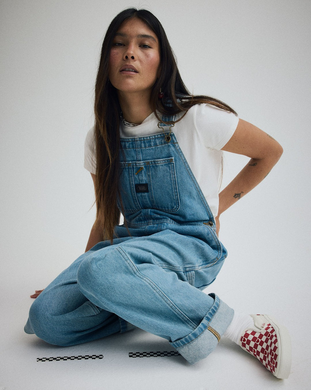 Chore Denim Overall in Stonewash Blue | Vans online