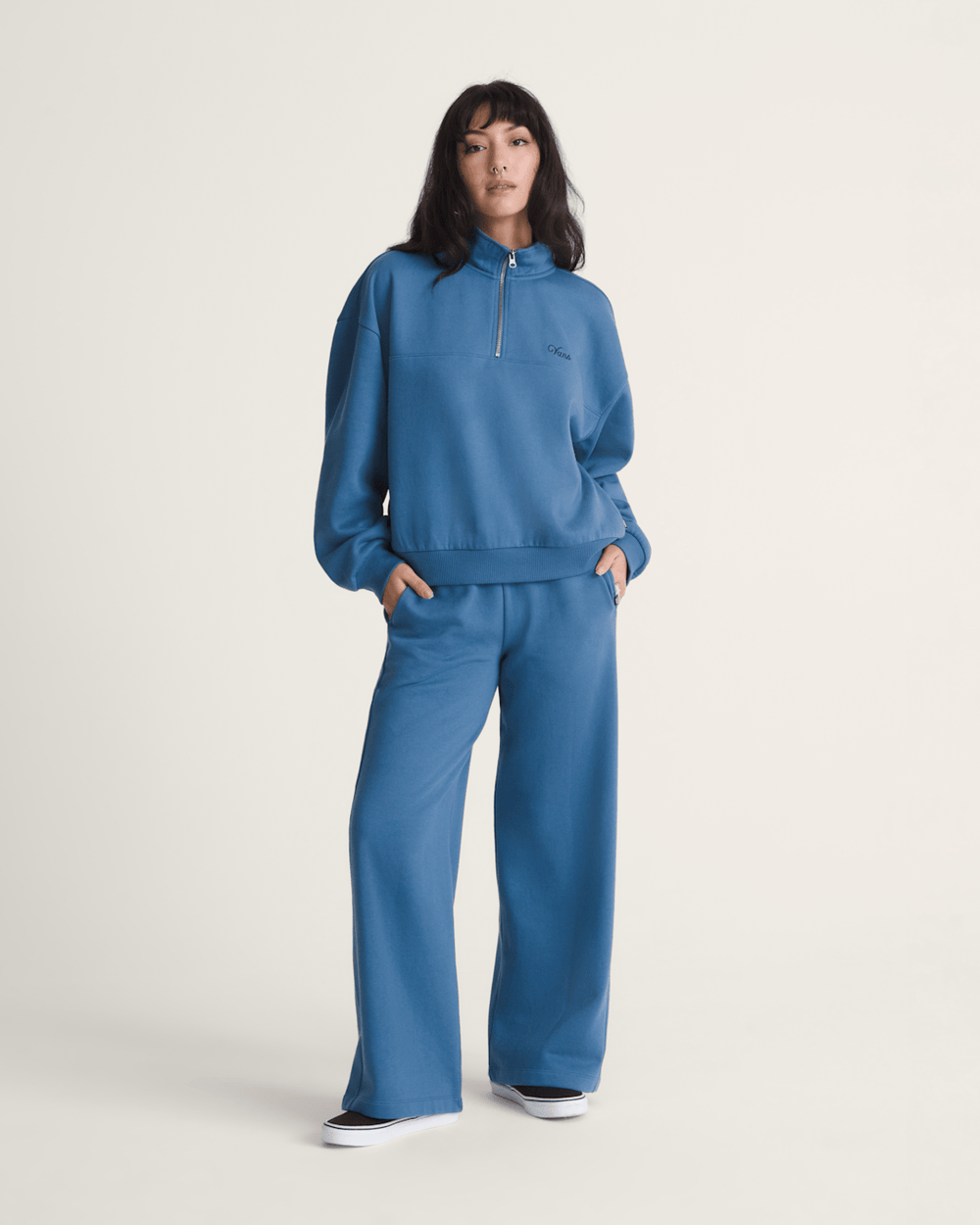 Drop V Sweatpants in True Navy | Vans discount