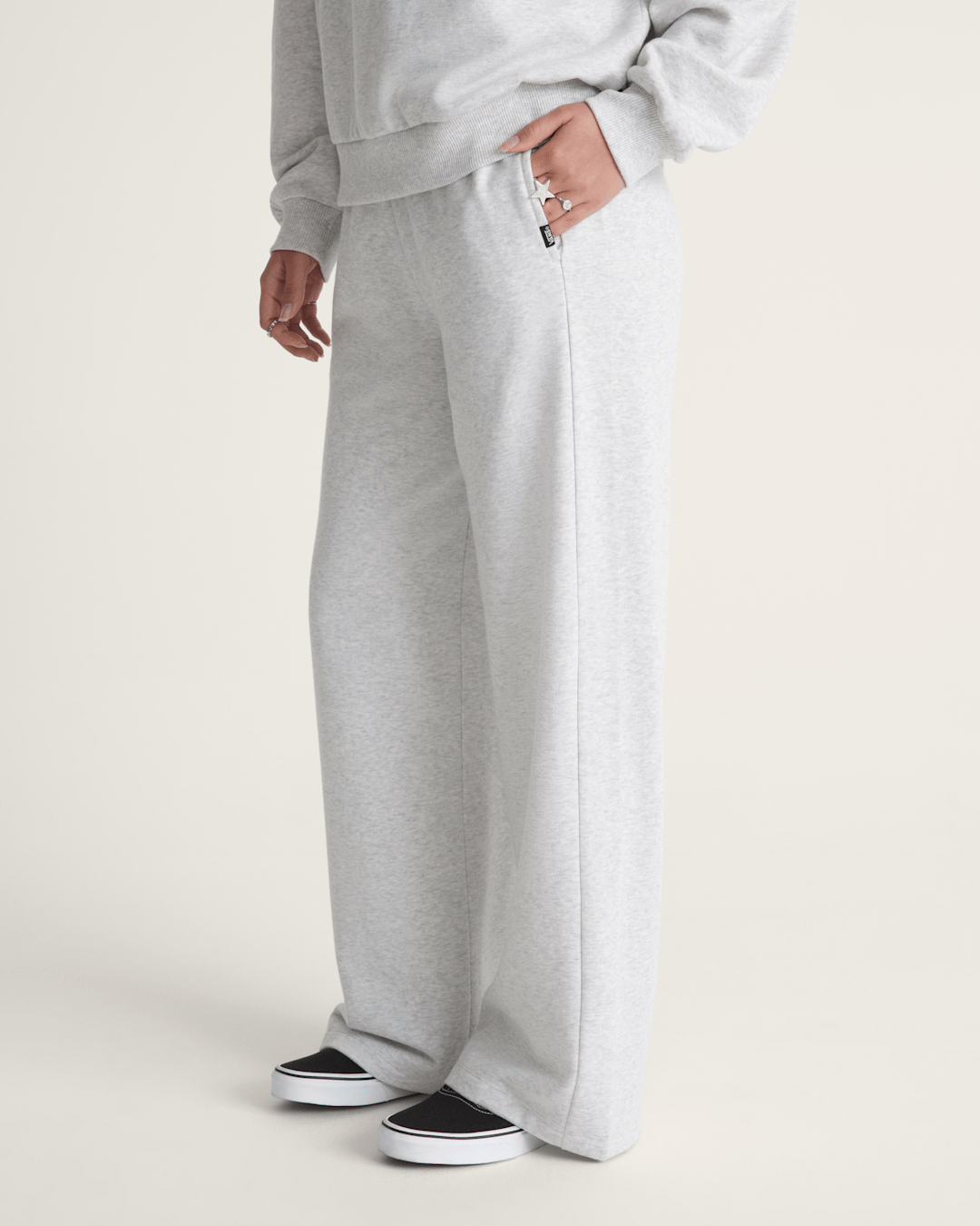 Drop V Sweatpants in White Heather | Vans near me