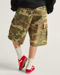Range Cargo Loose 22'' Shorts in Vintage Camo Brown / Green | Vans outlet
