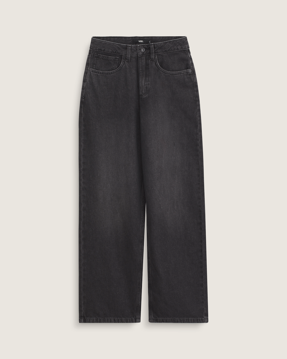Sirelle 5 Pocket Denim Puddle Pants in Black | Vans discount