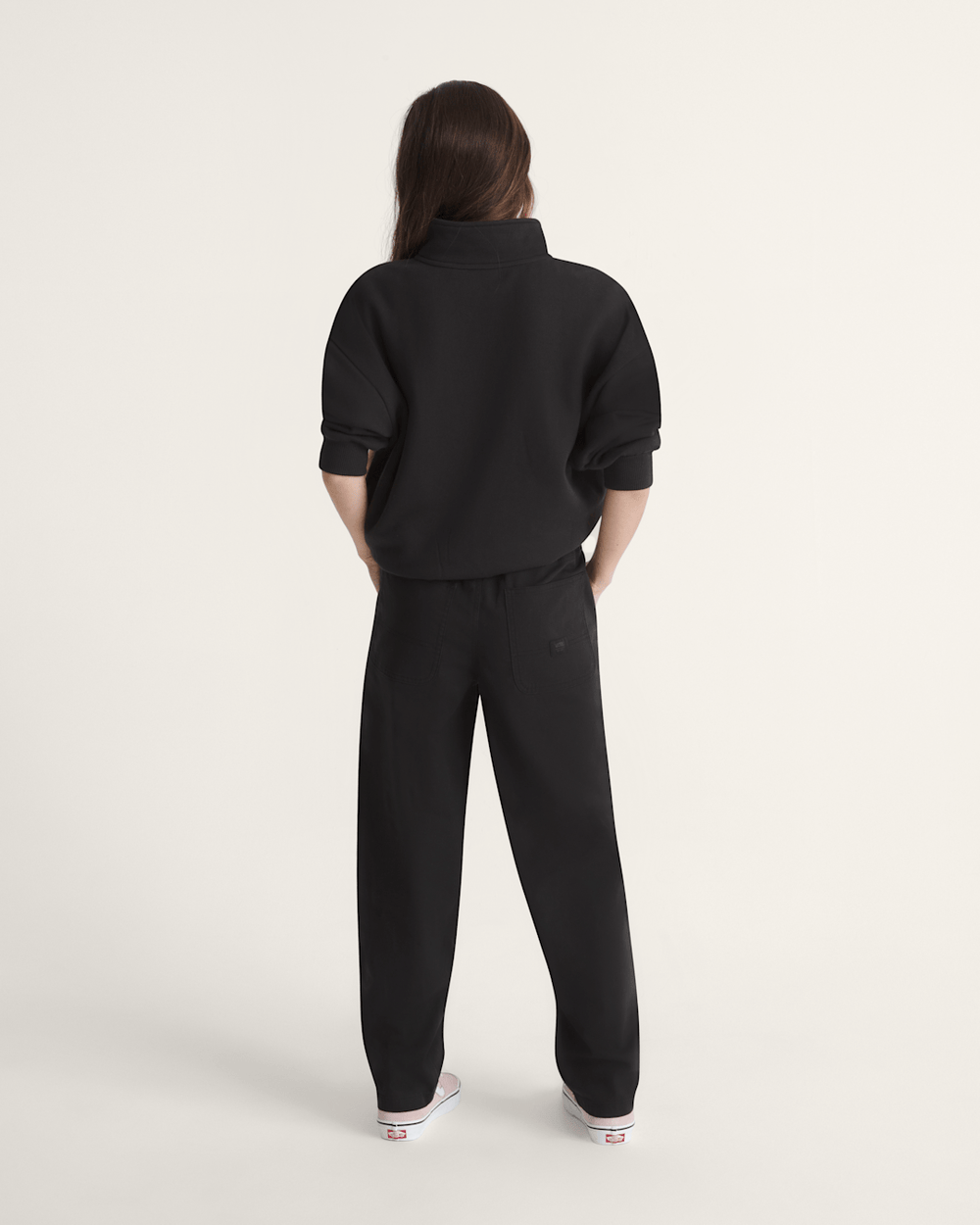 Clifton Barrel Pants in Black | Vans outlet