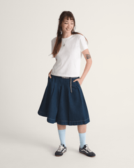 Authentic Chino Denim Skirt in Dark Rinse Blue | Vans outlet