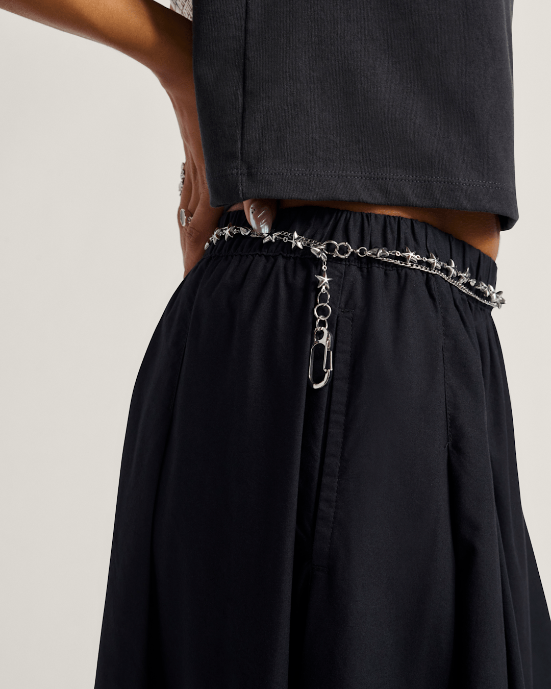 Francesca Full Skirt in Black | Vans discount