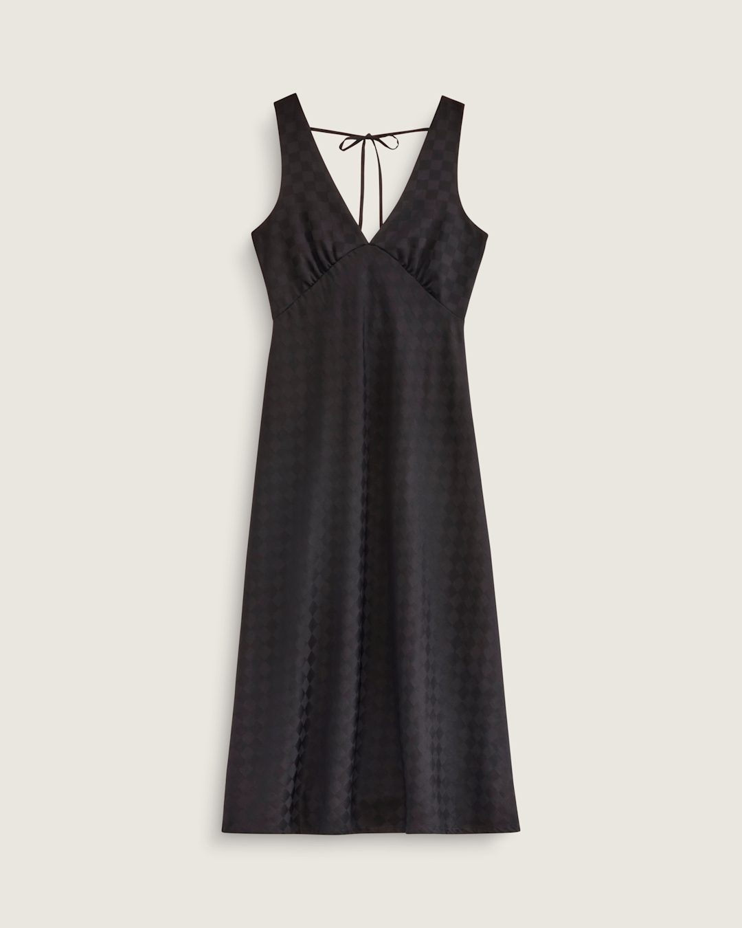 Sandra Checkerboard Slip Dress in Checkerboard Black | Vans outlet