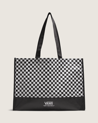 Checkerboard Reusable Tote Bag in Checkerboard Black | Vans on sale