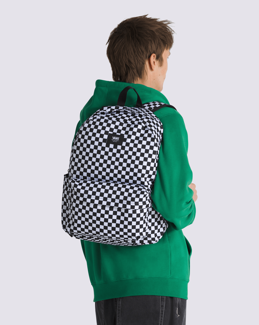 Old Skool Checkerboard Backpack in Checkerboard Black / White | Vans online