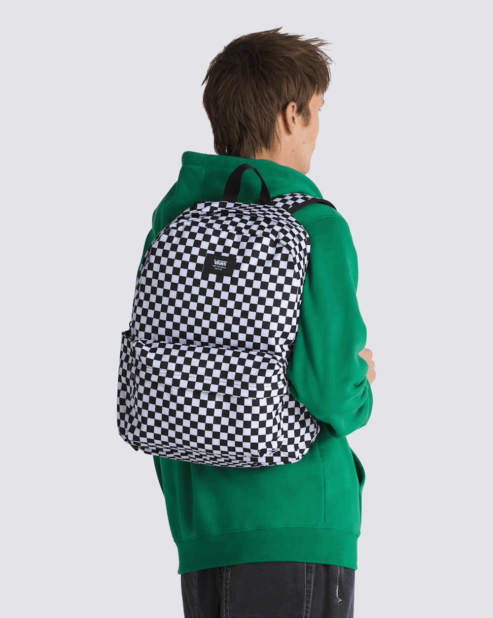Old Skool Checkerboard Backpack in Checkerboard Black / White | Vans online