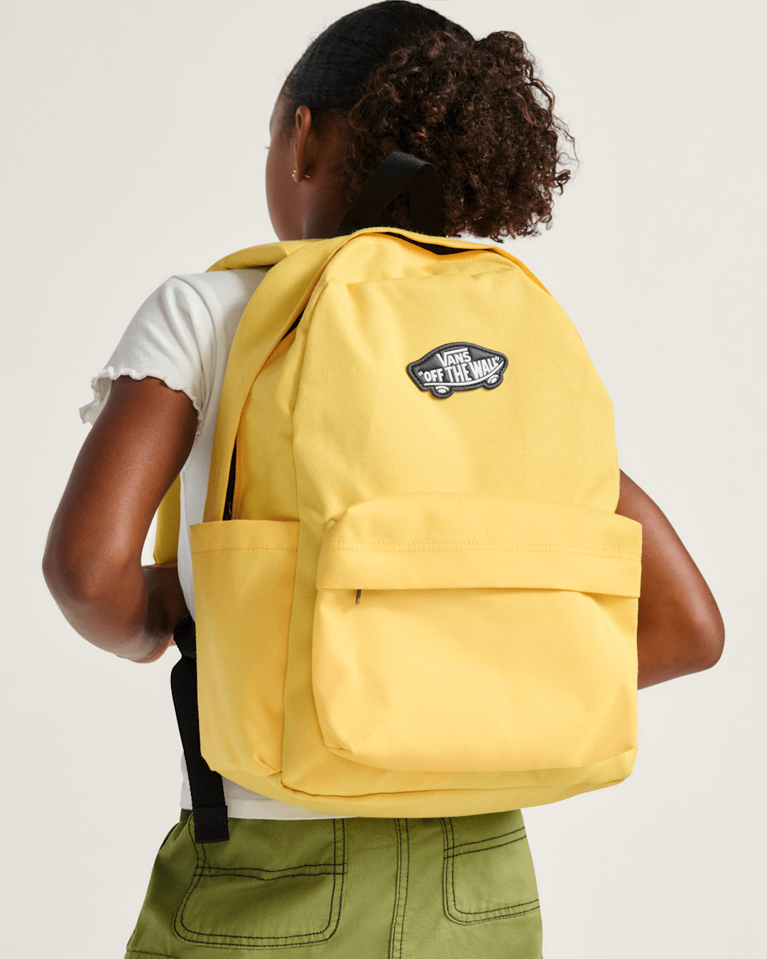Kids Old Skool Grom Backpack in Banana Cream Yellow | Vans online