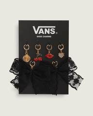 Vans Ws Romance Riot Shoe Charm Set in Red / Gold Yellow | Vans sale