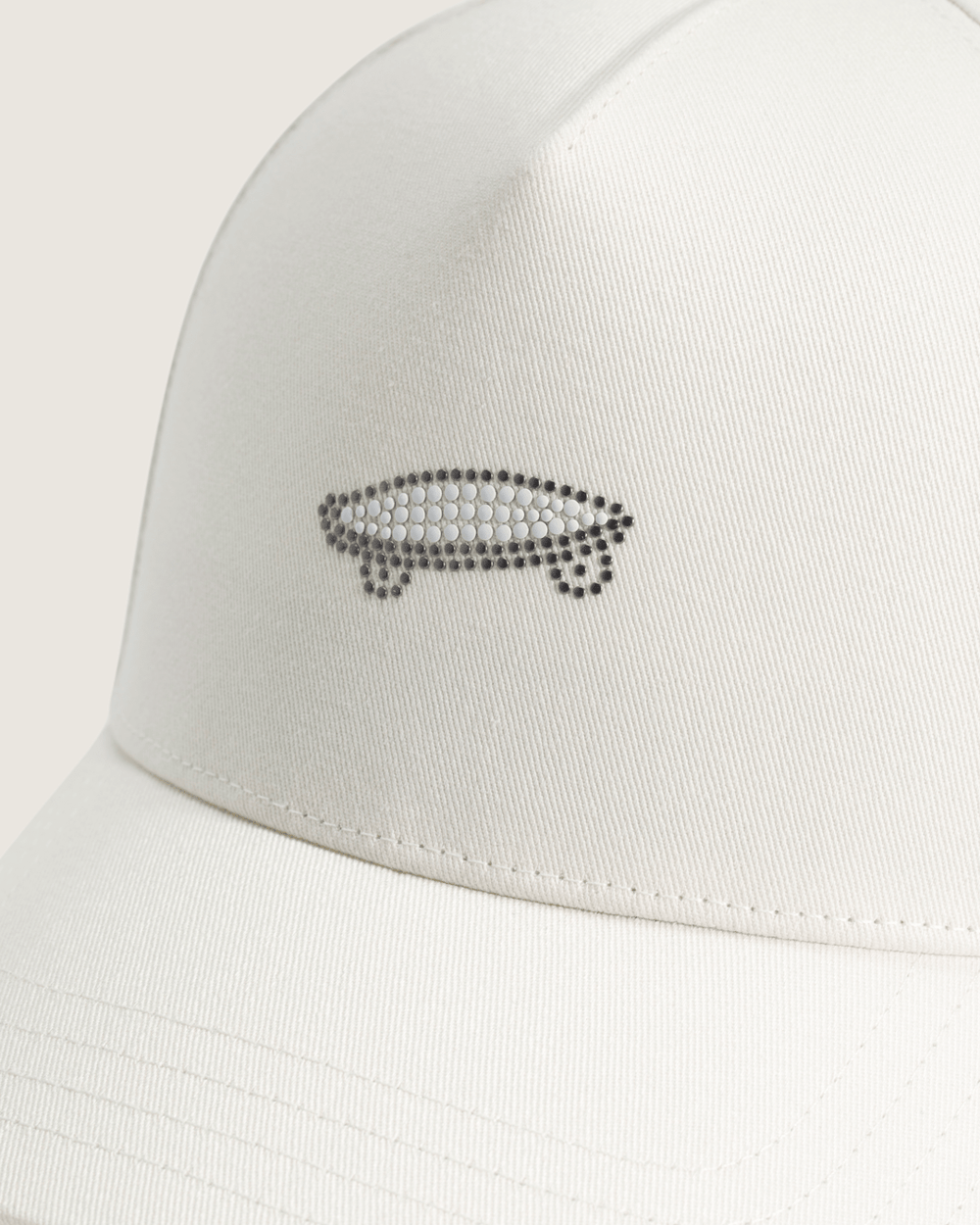 Bow Back Hat in Marshmallow White | Vans near me
