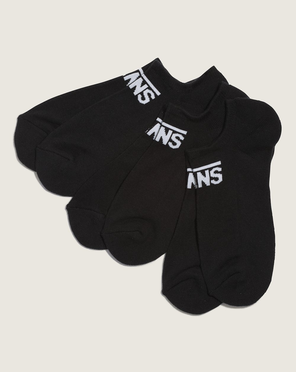 Classic Kick Socks 3-Pack in Black | Vans discount