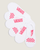 White / Wild Orchid Pink