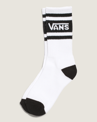Kids Vans Drop V Crew Socks in Black | Vans on sale