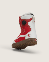 Women's Encore Pro X Mia Brookes Snowboard Boot in Racing Red / Marshmallow White | Vans discount