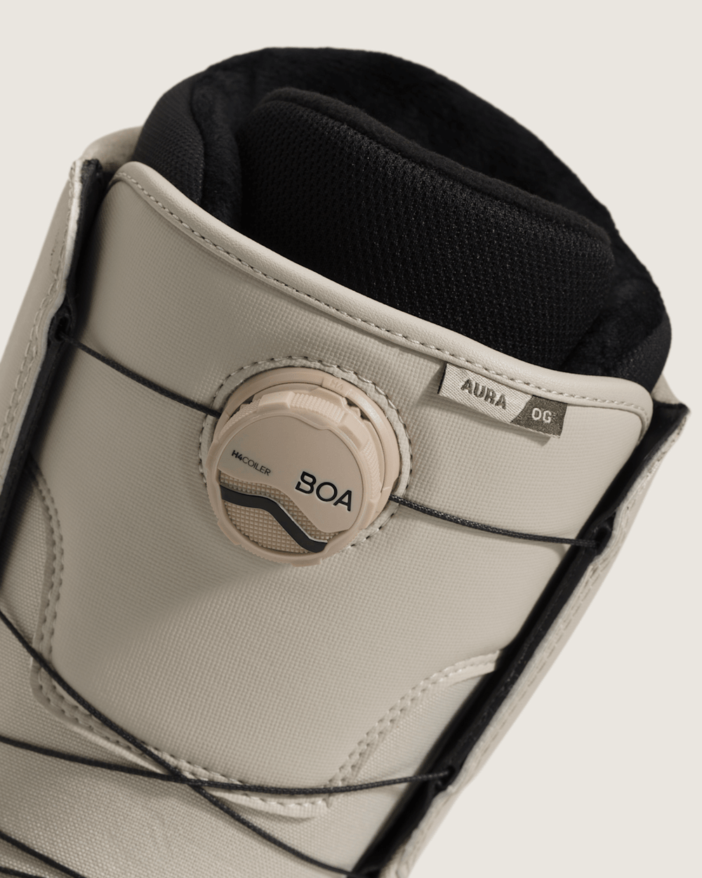 Aura OG Snowboard Boot in Grape Leaf Green / Oatmeal Beige | Vans near me