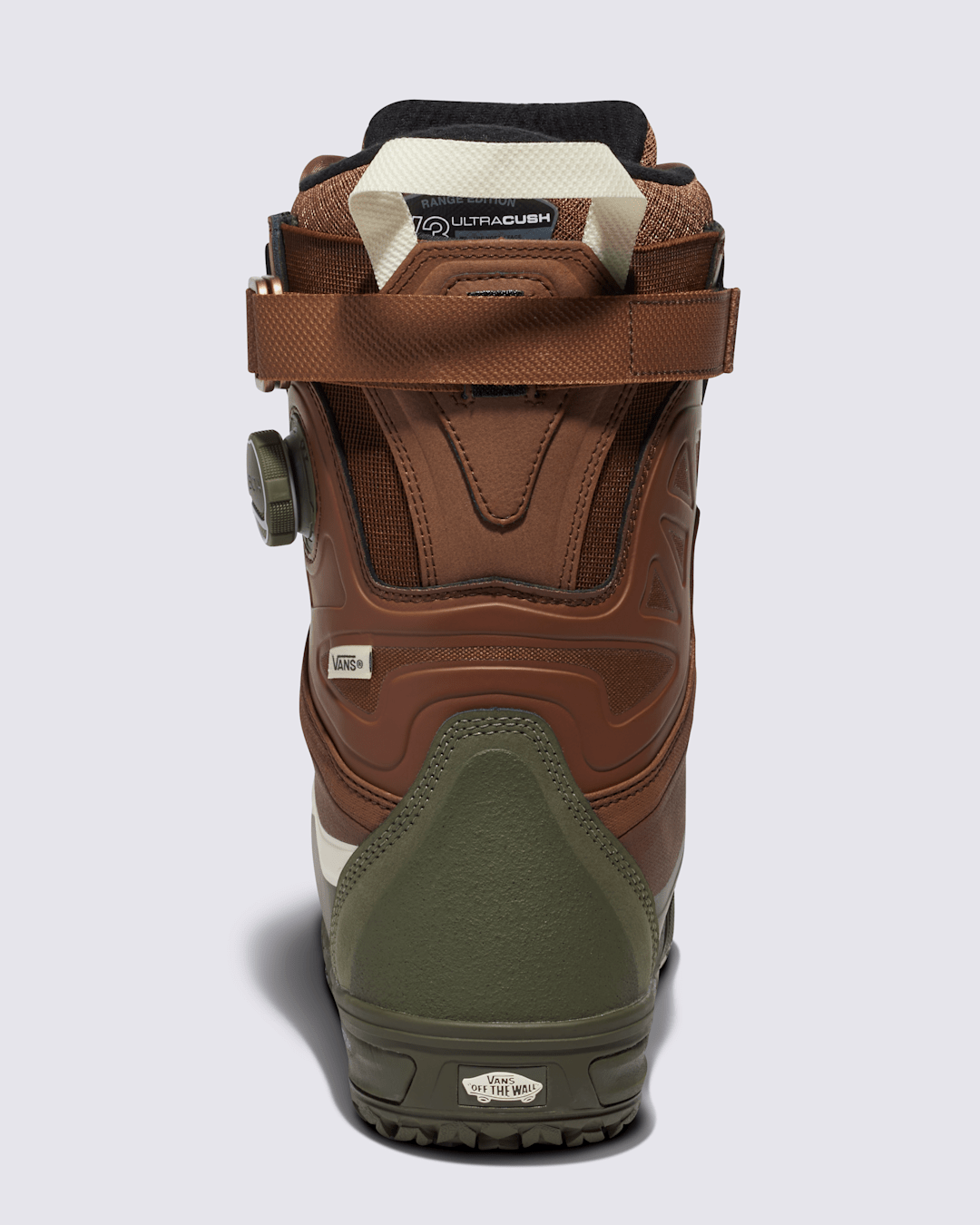Womens Viaje Range Edition X Hana Beaman Snowboard Boot in Brown / Grape Leaf Green | Vans outlet