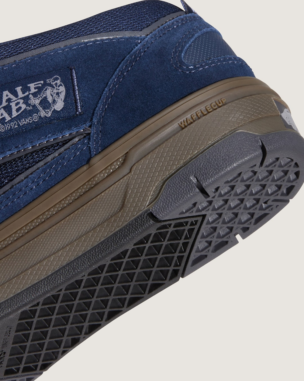 Skate Half Cab Wafflecup Shoe in Gum Navy Blue | Vans sale