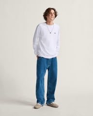 Skate Check-5 Loose Denim Pants in Vintage Indigo Blue | Vans outlet