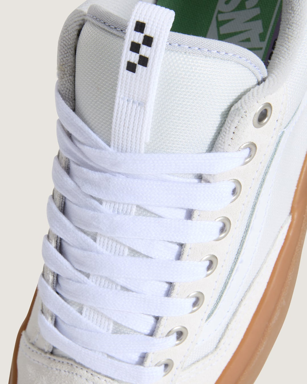 Skate Old Skool 36+ Gum Shoe in White | Vans sale