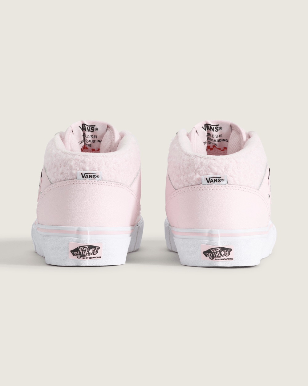 Skate Half Cab Shoe in Pink / White | Vans on sale